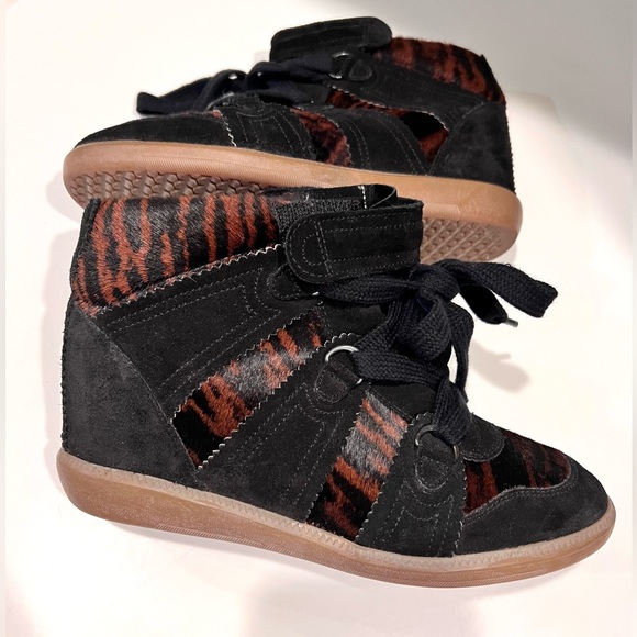 Isabel Marant Bobby wedge sneakers - Picture 1 of 5